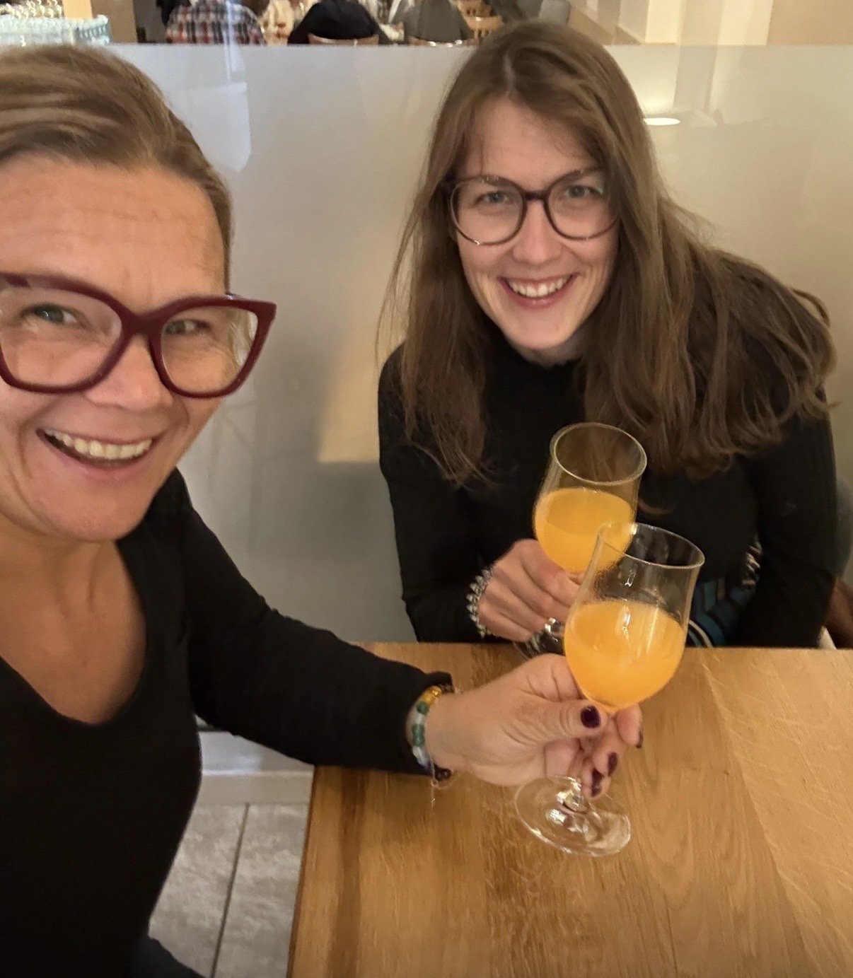 Kundin Viktoria W. mit Yvonne Obermüller